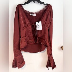 Princess Polly Hunton Long Sleeve Top